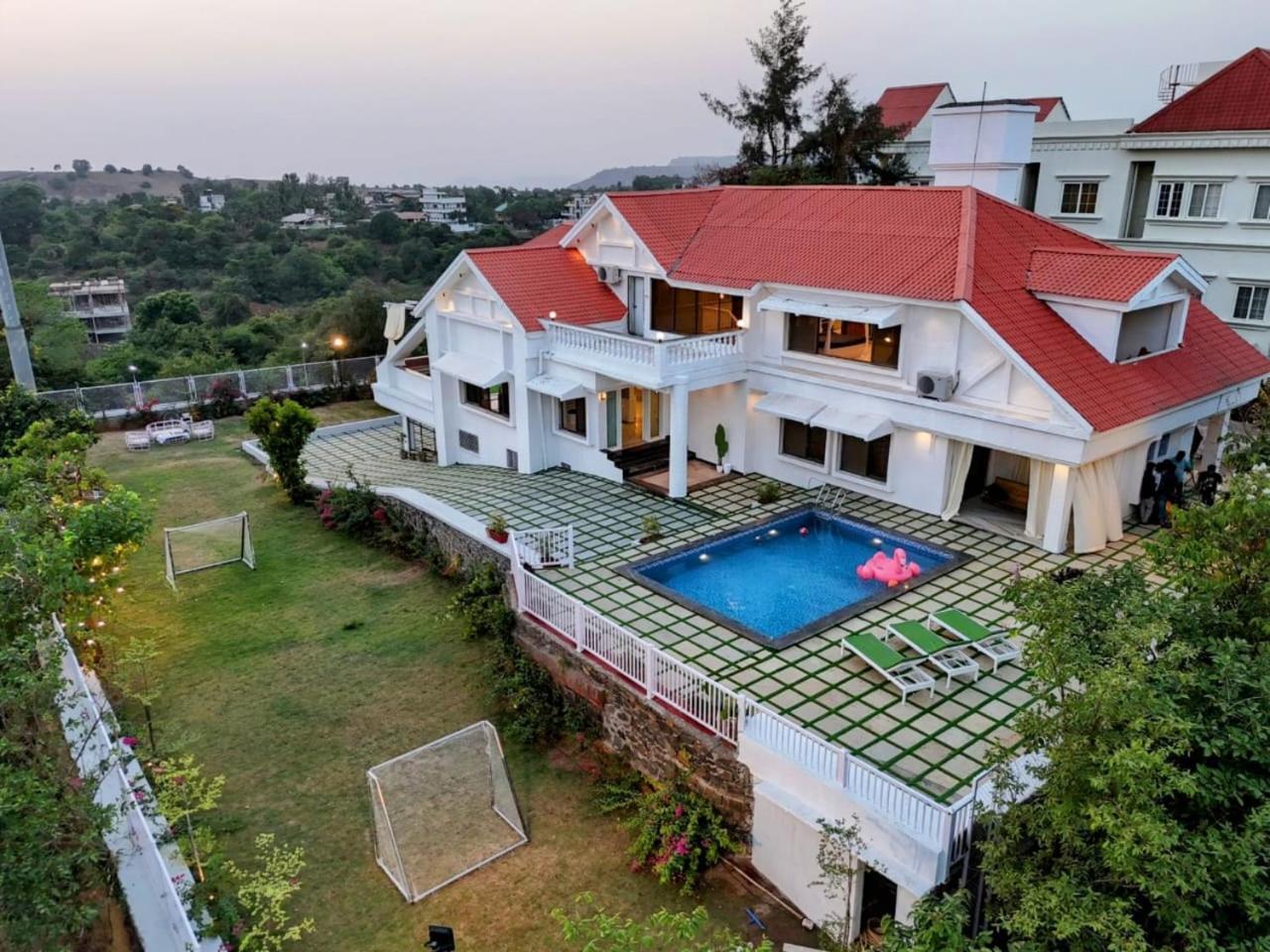 Ekostay Luxe - Casa Noah - Paddle Court & Sunset Point Лонавала Экстерьер фото