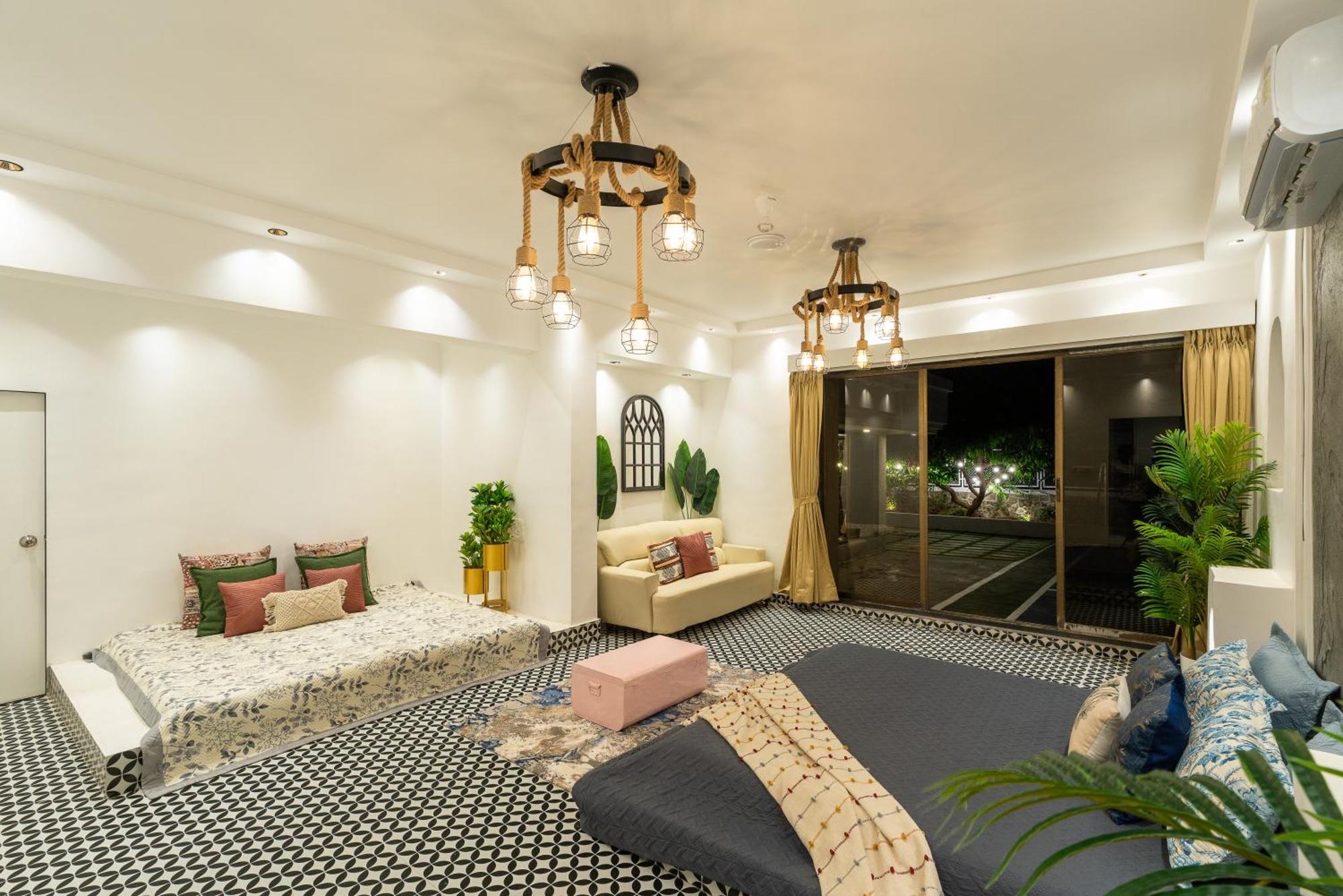 Ekostay Luxe - Casa Noah - Paddle Court & Sunset Point Лонавала Экстерьер фото