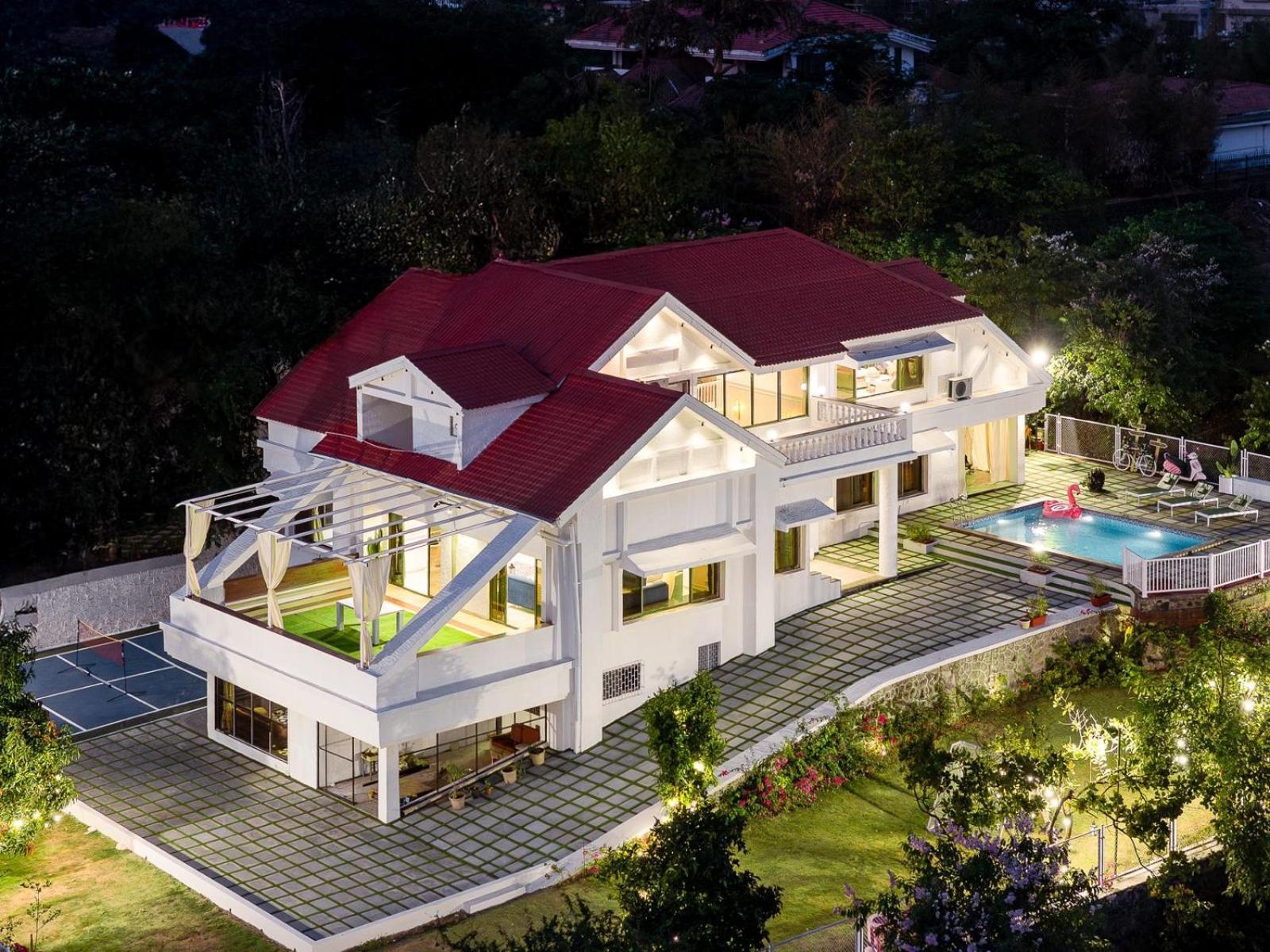 Ekostay Luxe - Casa Noah - Paddle Court & Sunset Point Лонавала Экстерьер фото